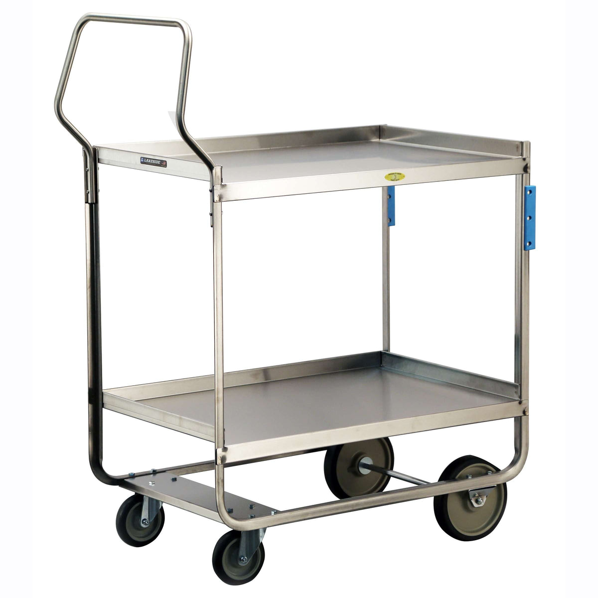 Lakeside Utility Cart, Silver - 32 5/8"