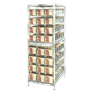 Lakeside 478 Stainless Steel Can Rack, 144 #10 Cans 192 #5 Cans - Default Title