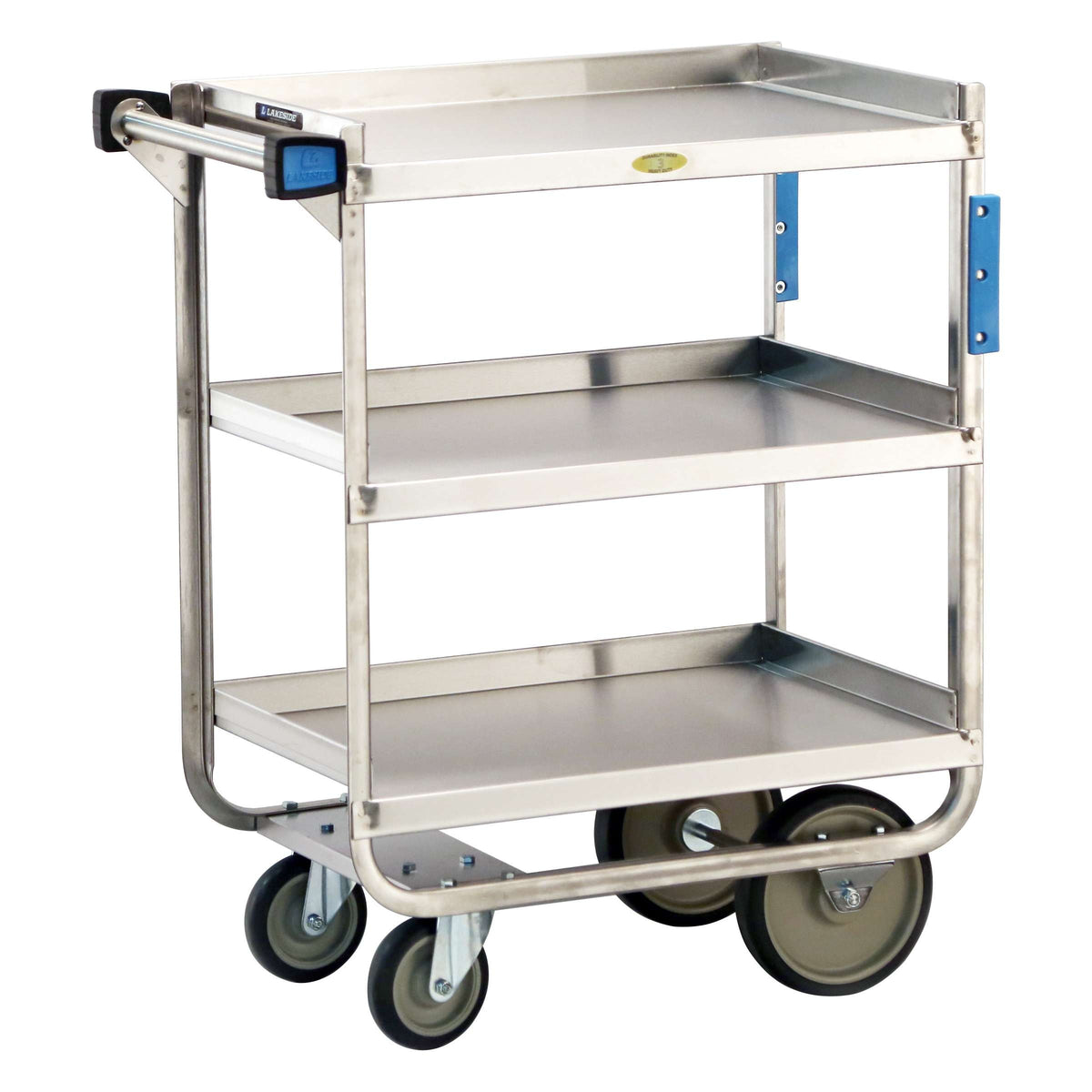 Lakeside Utility Cart, Silver - 30"
