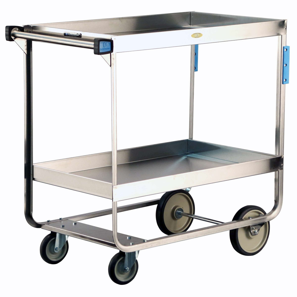 Lakeside 527 Utility Cart, 22 1/4" x 38", Silver - Default Title