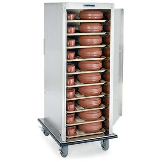 Lakeside 542 Aluminum Tray Cart, 24 Trays, Silver - Default Title