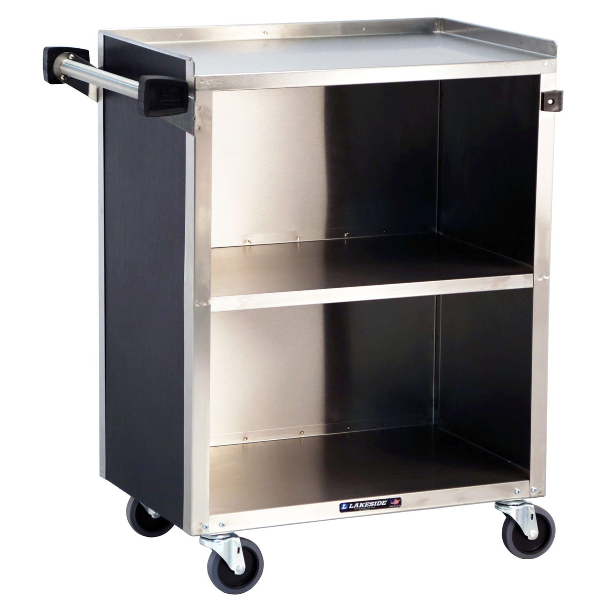 Lakeside Utility Cart, 16 1/2" x 27 3/4" - Standard-Duty Three Red