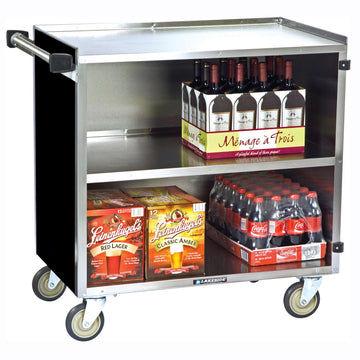 Lakeside Cart, 22 1/2" x 39 1/4", Silver - 644
