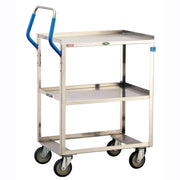 Lakeside 6820 Utility Cart, 22" x 39 1/8", Silver - Default Title