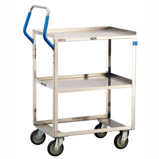 Lakeside 6820 Utility Cart, 22" x 39 1/8", Silver - Default Title