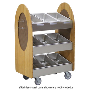 Lakeside 683 Merchandising Cart, 23 1/4" x 41" - Default Title