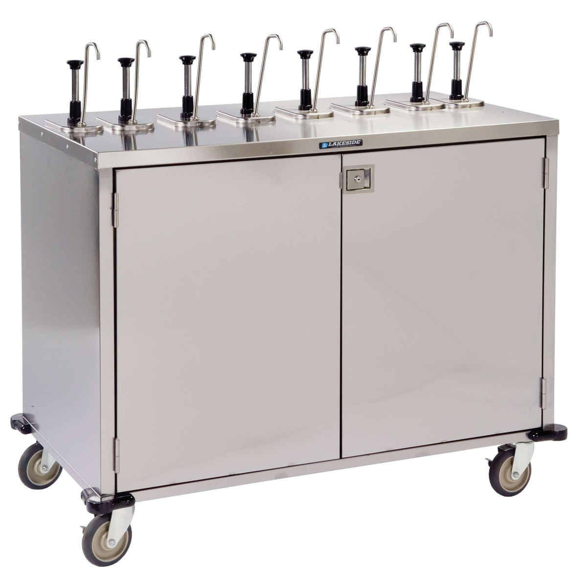 Lakeside Condiment Cart, 27 1/2" x 50 1/4" - 70201RD