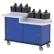 Lakeside Condiment Cart, 25" x 59" - Royal Blue