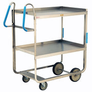 Lakeside 7120 Utility Cart, 21 5/8" x 41 3/8", Silver - Default Title
