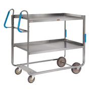 Lakeside 7140 Utility Cart, 24 5/8" x 50 7/16", Silver - Default Title