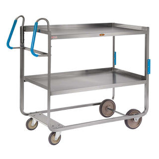 Lakeside 7140 Utility Cart, 24 5/8" x 50 7/16", Silver - Default Title
