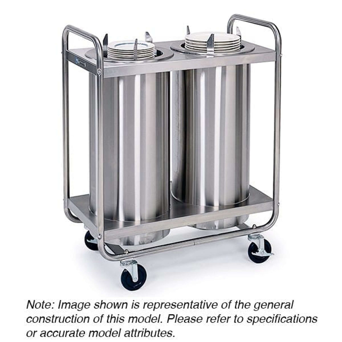 Lakeside 782 Stainless Steel Plate Dispenser, 17 3/4" x 45 3/4" - Default Title