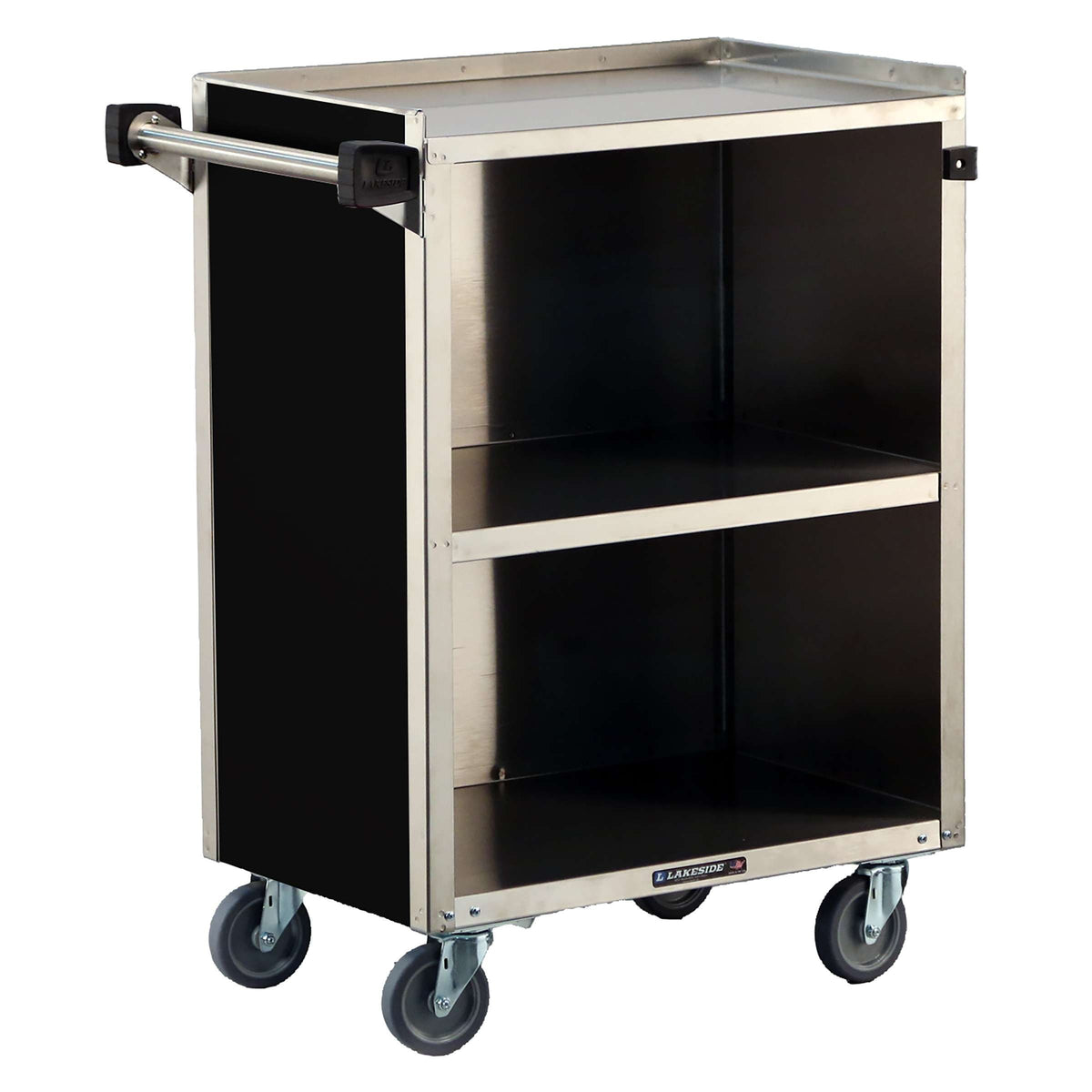 Lakeside Utility Cart, 16 7/8" x 28 1/4" - Medium-Duty Three With Royal Blue
