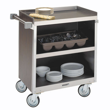 Lakeside Utility Cart, 19 1/2" x 31 1/4" - Heavy-Duty Three With Red 1/3"