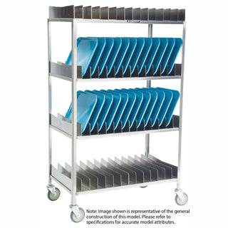 Lakeside 867 Stainless Steel Drying Rack, 80 Trays, Silver - Default Title