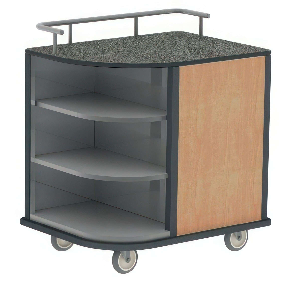 Lakeside Stainless Steel Cart, 26" x 35" - 8713BL