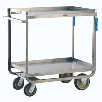 Lakeside 8820 Utility Cart, 21 1/4" x 36 1/2", Silver - Default Title