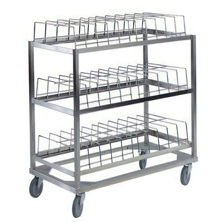 Lakeside Stainless Steel Drying Rack, 20 1/4" x 39 1/4", Silver - 60 Domes