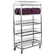 Lakeside Stainless Steel Drying Rack, 20 1/4" x 39 1/4", Silver - 100 Domes
