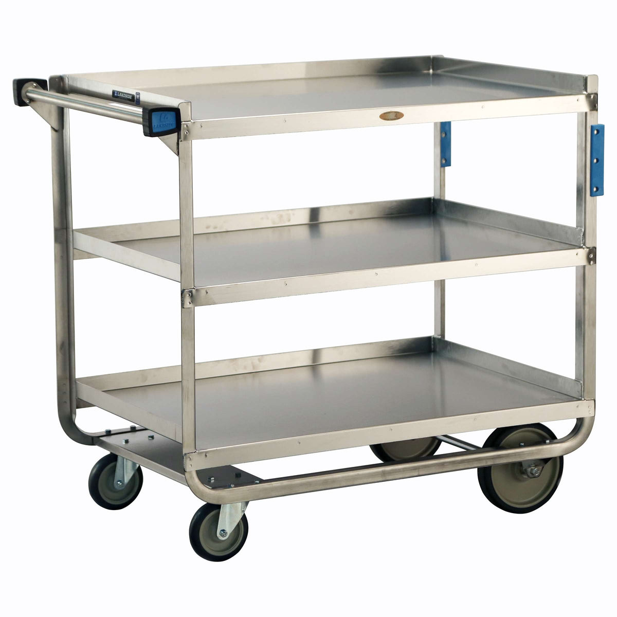 Lakeside 944 Utility Cart, 22 3/4" x 39", Silver - Default Title