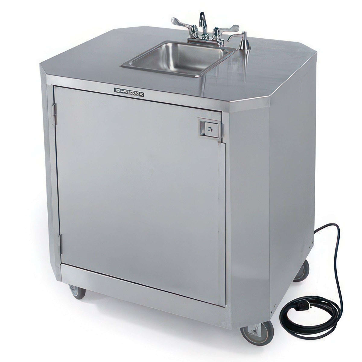 Lakeside Stainless Steel Sink Cart, 32 1/2" x 38 1/2", 120V - Option 1