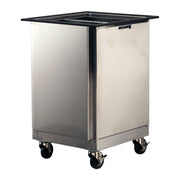 Lakeside 998 Stainless Steel Glass Rack Dispenser, 23 3/4" x 25 11/16", Silver - Default Title