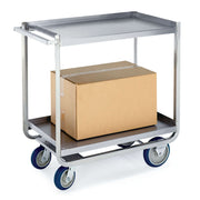 Lakeside PB1500 Utility Cart, 21 1/4" x 36 1/2", Gray - Default Title