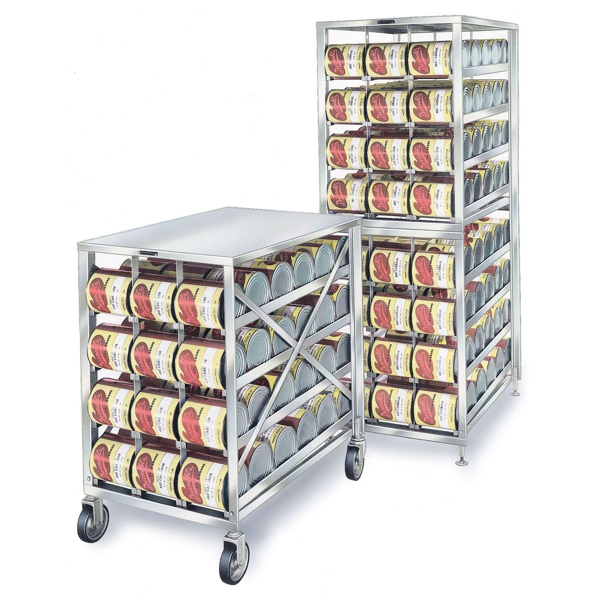 Lakeside PBCR1 Aluminum Can Rack, 72 #10 Cans 96 #5 Cans - Default Title