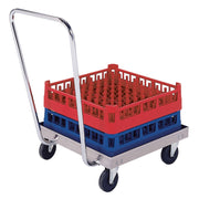 Lakeside PBGRD2 Stainless Steel Dolly, 27 1/2" x 21", Silver - Default Title