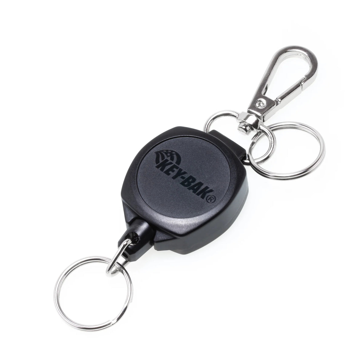 KEY-BAK 0KW1 Keychain, 10 Keys 4 oz. - Black