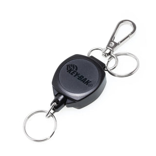 KEY-BAK 0KW1 Keychain, 10 Keys 4 oz. - Black