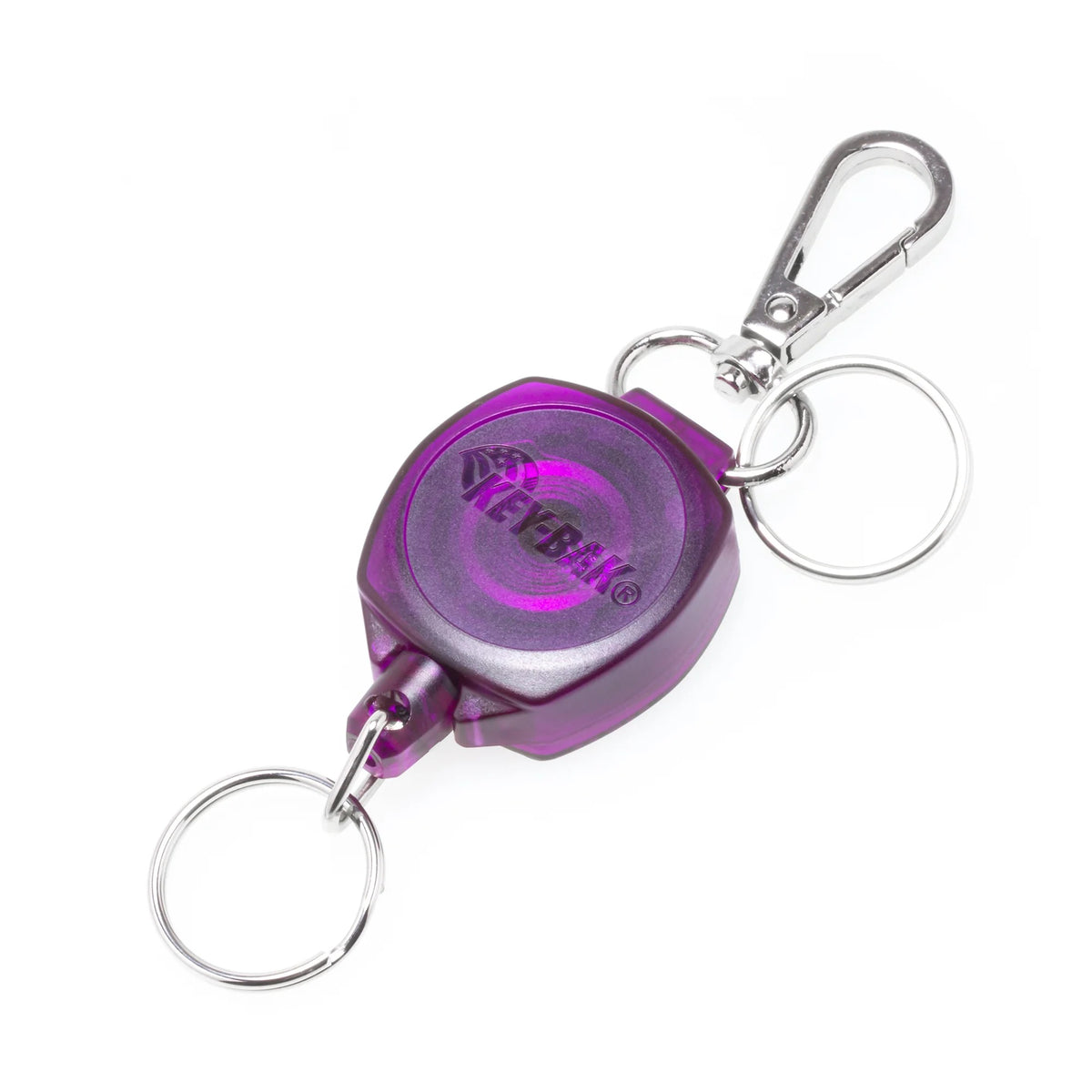KEY-BAK 0KW1 Keychain, 10 Keys 4 oz. - Purple