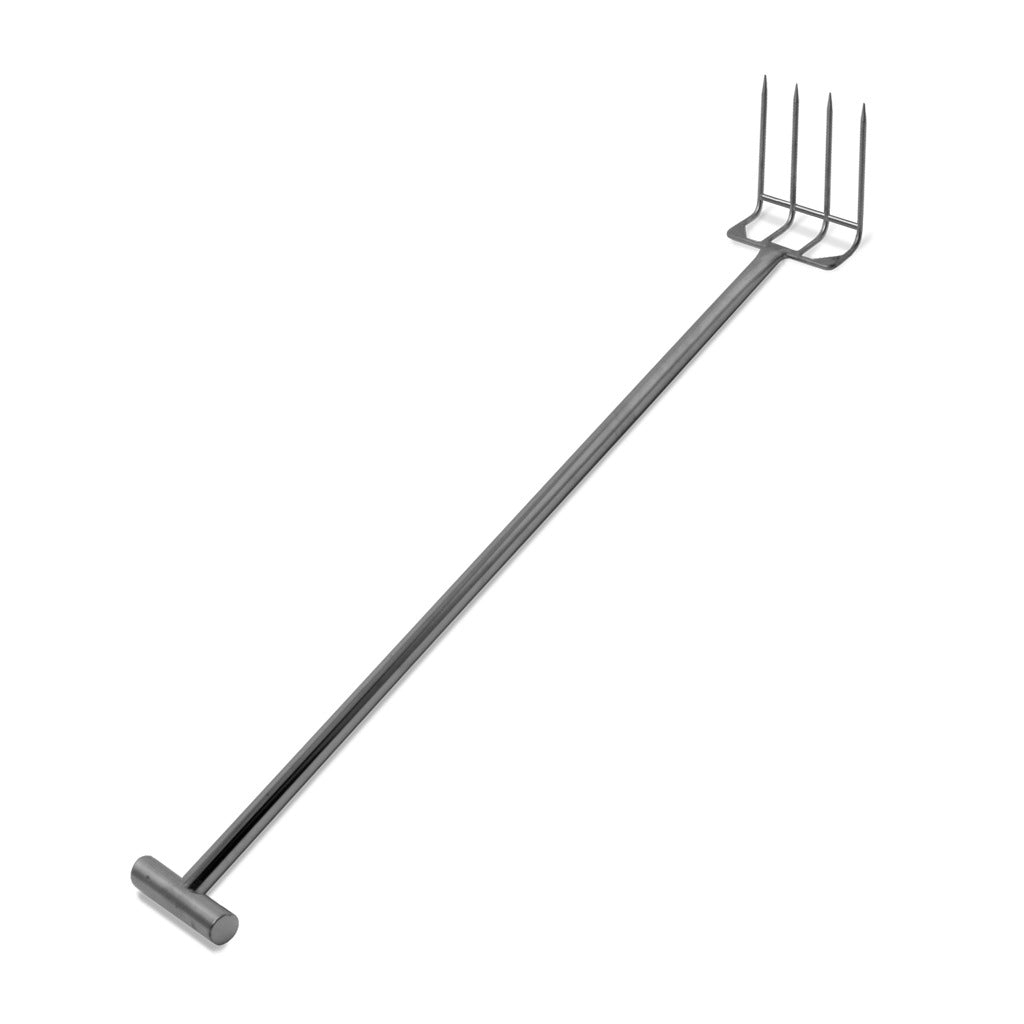Sani-Lav Stainless Steel Fork, 60" Long, Silver - 2075R