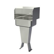 Sani-Lav Stainless Steel Hand Sink, 18" x 19" - Single Faucet Hole