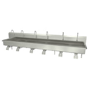 Sani-Lav Stainless Steel Sink, 20" Wide, Silver - 120"