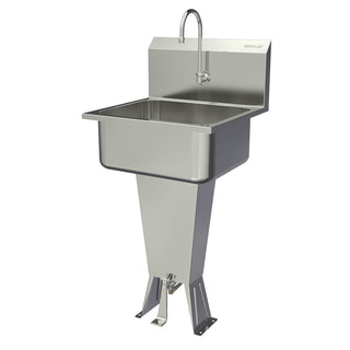Sani-Lav Stainless Steel Sink, 20" x 21"