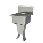 Sani-Lav Stainless Steel Hand Sink, 20" x 21" - 8" Centers