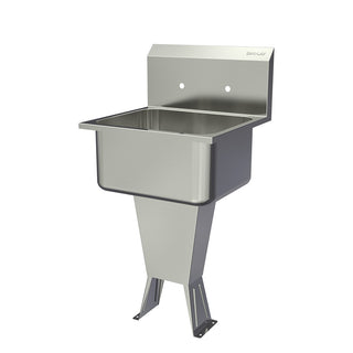 Sani-Lav Stainless Steel Hand Sink, 20" x 21" - 8" Centers