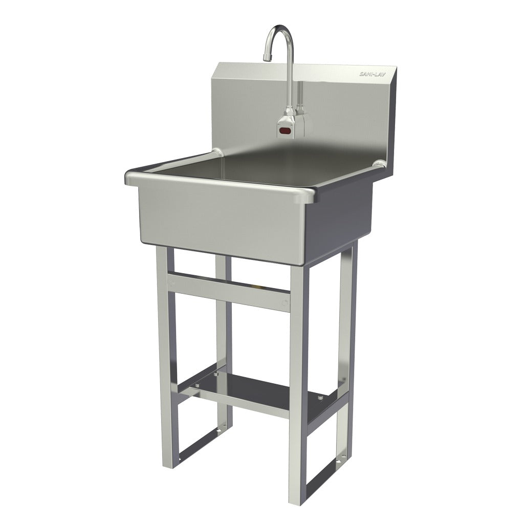 Sani-Lav Stainless Steel Sink, 20 1/2" x 23"