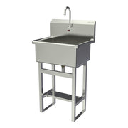 Sani-Lav Stainless Steel Scrub Sink, 20" x 25", Silver - 531FA