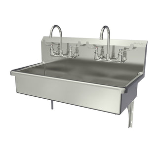 Sani-Lav Stainless Steel Hand Sink, 20" Wide, Silver - 40"
