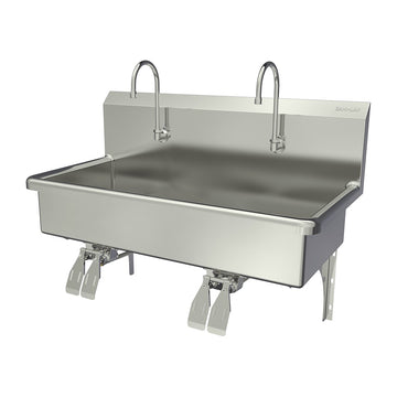 Sani-Lav 54WSL-0.5 Stainless Steel Sink, 20" x 40", Silver - Default Title