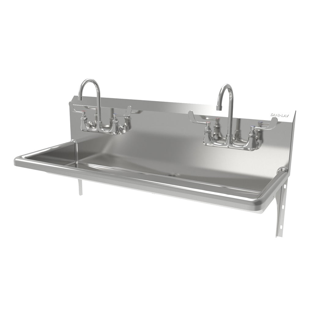 Sani-Lav Stainless Steel Hand Sink, 20" Wide - 48"
