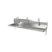 Sani-Lav Stainless Steel Sink, 20" Wide - 68"
