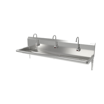 Sani-Lav Stainless Steel Sink, 20" Wide - 68"
