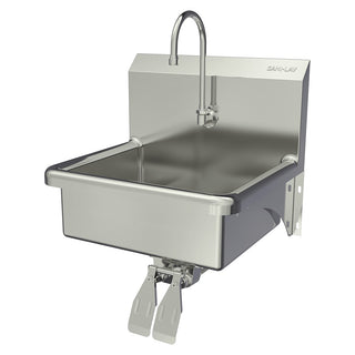Sani-Lav 705 Stainless Steel Sink, 17 1/2" x 20" - Default Title