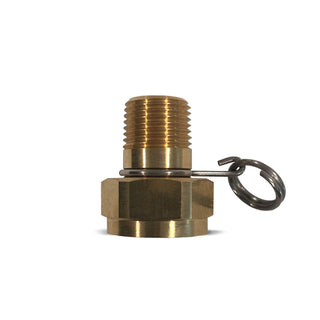Sani-Lav Adapter - Brass