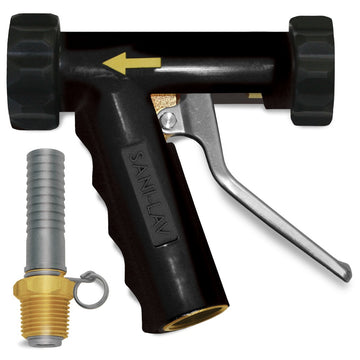 Sani-Lav Brass Spray Nozzle - Black