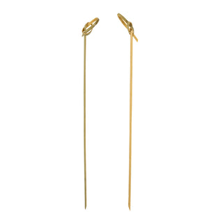 Royal Paper R802 Bamboo Food Pick, 7" Long, Beige - 1,000/Case