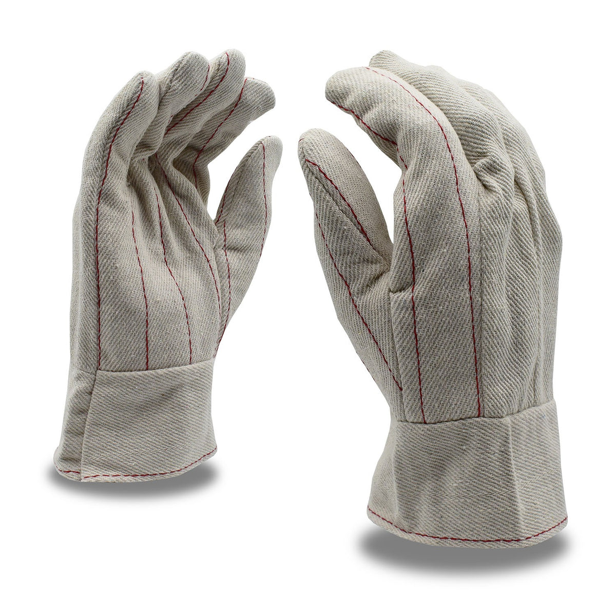 Cordova Safety Products 2420 Canvas Work Glove, L, Beige, 12/Pack - Default Title